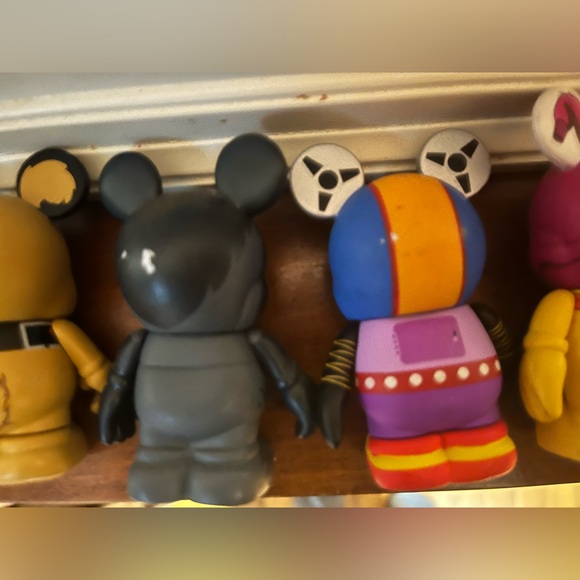DISNEY VINYLMATIONS  3” Figures Bundle of 9 including 2 Rare *Cosmos & Dug - Picture 7 of 15